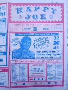 week 38 happy joe 2026 page 1