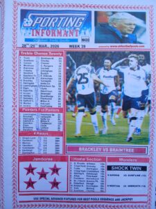 week 39 sporting informant 2026 page 1