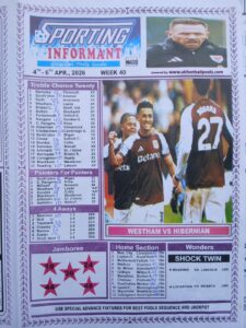 week 40 sporting informant 2026 page 1