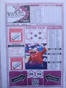 week 40 winstar 2026 page 1