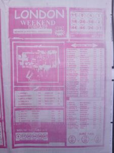 week 41 london weekend 2026 page 1