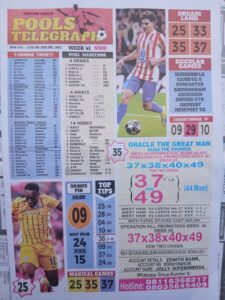 week 41 pools telegraph 2026 page 1