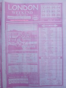week 42 london weekend 2026 page 1