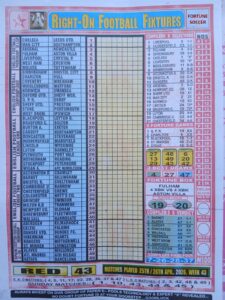 week 43 right on fixtures 2026 front page
