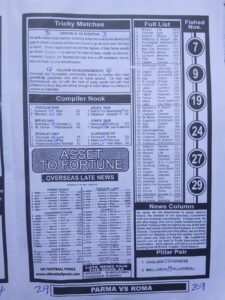 week 45 sporting informant 2026 page 3