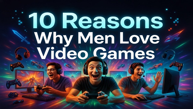 10 Reasons Why Men Love Video Games 10 Reasons Why Men Love Video Games