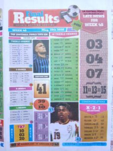 week 45 final results 2026 page 1