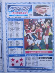 week 46 sporting informant 2026 page 1