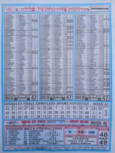 week 47 right on fixtures 2026 back page