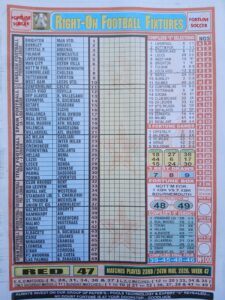 week 47 right on fixtures 2026 front page