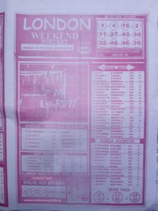 week 49 london weekend 2026 page 1