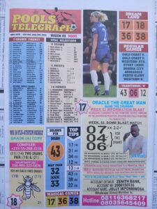 week 1 pools telegraph 2026 page 1