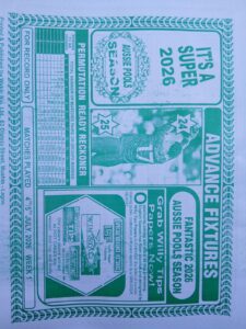 week 1 special advance fixtures 2026 back page
