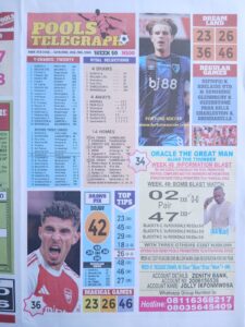 week 50 pools telegraph 2026 page 1
