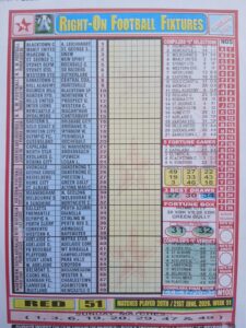 week 51 right on fixtures 2026 front page