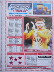 week 51 sporting informant 2026 page 1