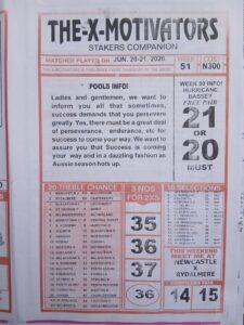 week 51 the x motivators 2026 page 1