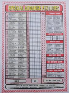 week 3 special advance fixtures 2026 front page