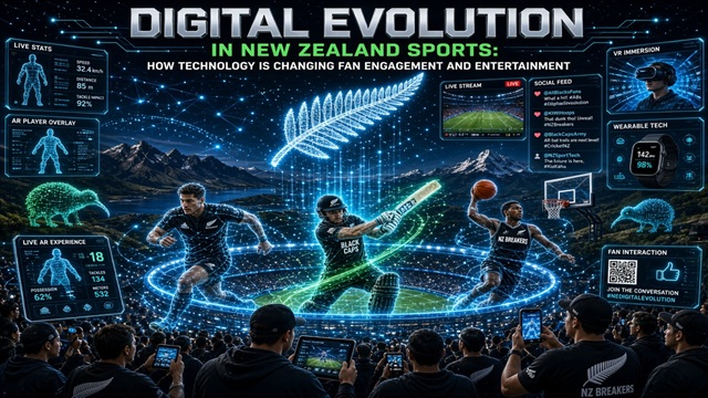Digital Evolution in New Zealand Sports How Technology is Changing Fan Engagement and Entertainment Digital Evolution in New Zealand Sports How Technology is Changing Fan Engagement and Entertainment