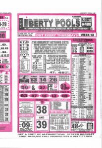 week 13 liberty international 2026 page 1