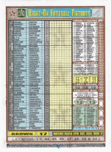 week 17 right on fixtures 2026 front page